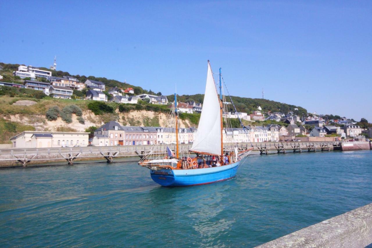 " Le Leana Cardi " Fecamp Bord De Mer Exteriér fotografie